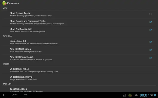 Task Manager android App screenshot 3